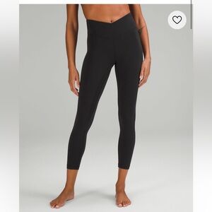 Lululemon Align V-Waist Pant 25” Black Grid Texture